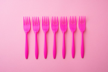 Plastic forks