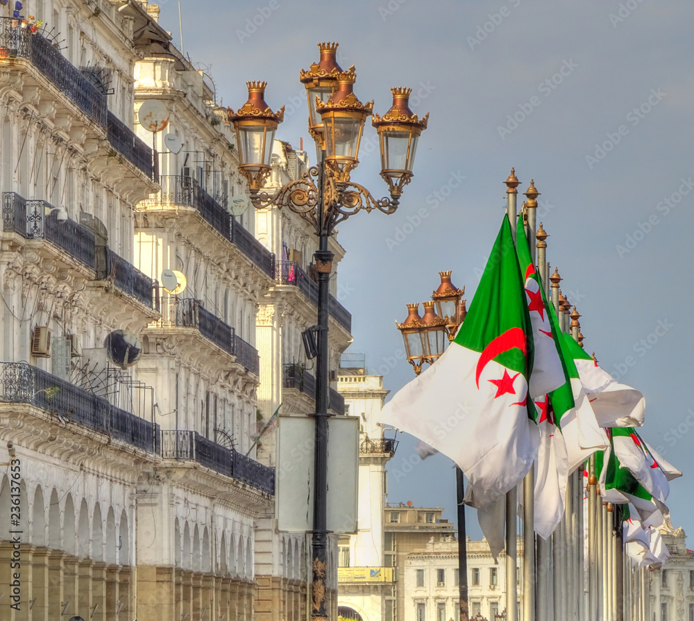 Wall mural Algiers cityscape, Algeria