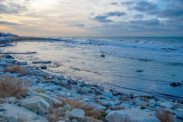 Рассвет на Каспии