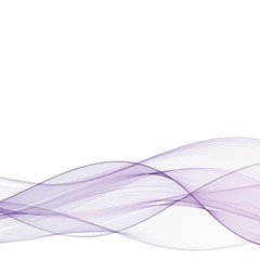 Vector abstract background. Light blue wave on white background.