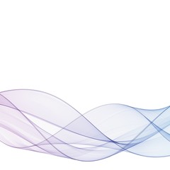 Wave blue smoke background. Vector illustration. eps 10