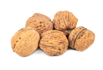 Bunch big walnuts