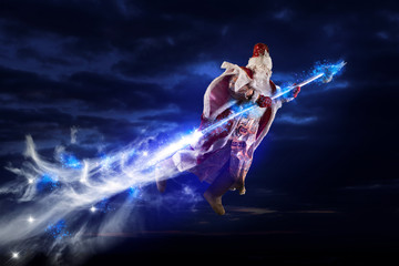 Father Frost. Russian Christmas character similar to Santa Claus
