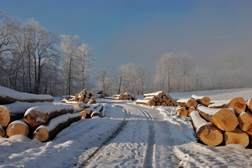 Winterstimmung auf der Schwäbischen Alb