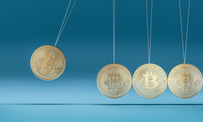 bitcoin cradle 3d