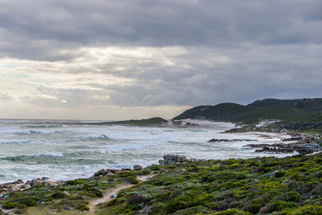 Atlantic ocean coast near Cape of Good Hope