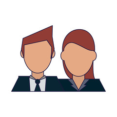 Couple avatar profile