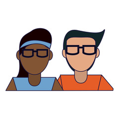 Couple avatar profile