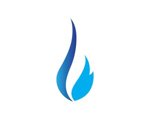 Fototapeta na wymiar Fire flame Logo Template vector icon Oil, gas and energy