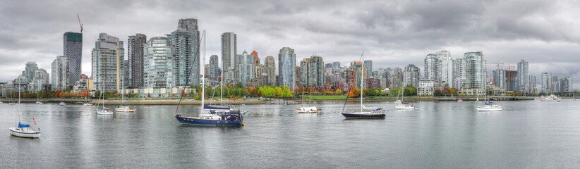 Fototapeta premium Panorama of the Vancouver, Canada downtown