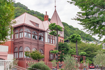 神戸北野異人館街の風景