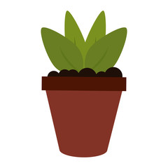 Plant pot symbol