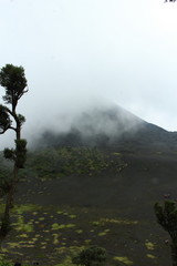 neblina en el volcan