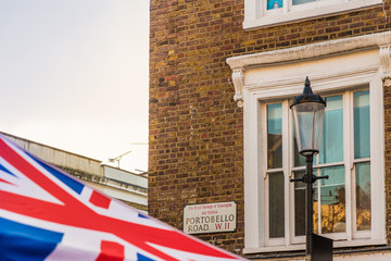 A view at Portobello Road Market
