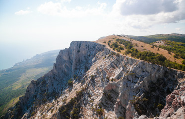 Naklejka premium Mountains landscape, Crimean mountains
