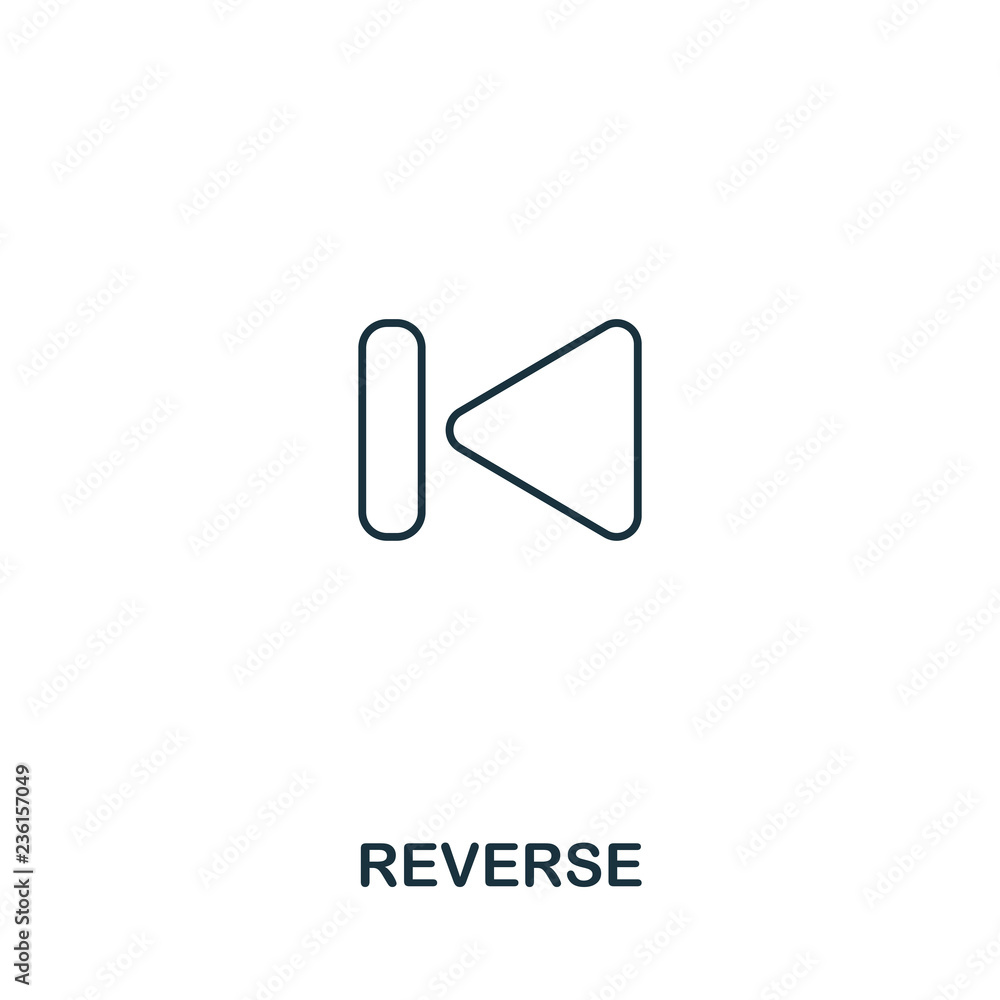 Poster forward creative icon. simple element illustration. forward concept symbol design from audio buttons