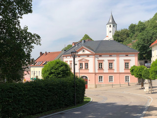 Fototapeta na wymiar The town Donaustauf