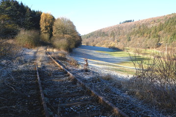 A Railway lost in the fields