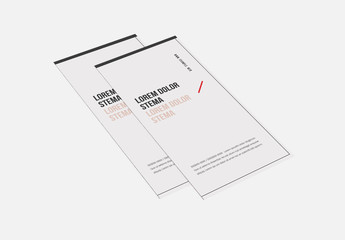 Black and Gray Basketball-Themed Trifold Brochure Layout