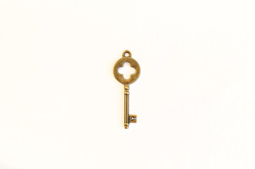 Decorative keys of different sizes, stylized antique.