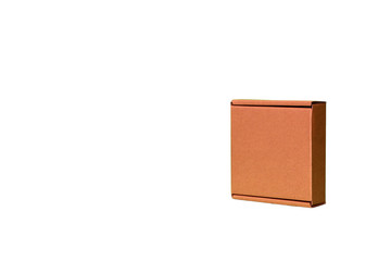 box separately on a white background isolated