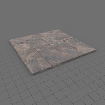 Stone paving tiles module 1