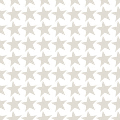 Seamless geometric star vector pattern. Retro design backdrop texture.