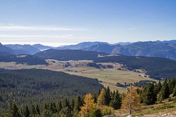 Ausblick vom Gipfel des Pizzo di Levico