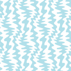 abstract wavy stripes seamless pattern