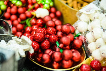 decorating the Christmas preparations NEW Year
