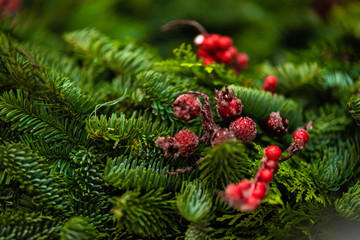 decorating the Christmas preparations NEW Year