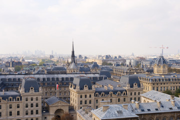 Fototapeta na wymiar the view of Paris