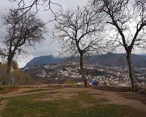 Sarajevo city view