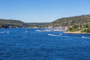 Obraz premium Auf dem Weg nach Oslo