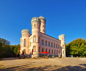 Fototapeta na wymiar Granitz Jagdschloss - Granitz castle on the island Rugen