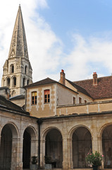 Auxesse, l'Abbazia di Saint Germain - Borgogna