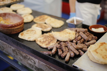 salsicce alla griglia