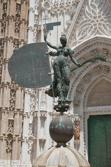 El Giraldillo, Kathedrale von Sevilla, Sevilla, Andalusien, Spanien