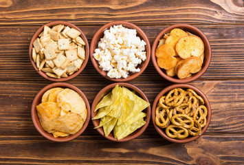 Fototapeta premium Mix of snacks