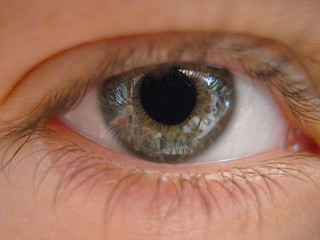 green eye close up