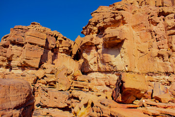 Amazing Colored Canyon Egypt