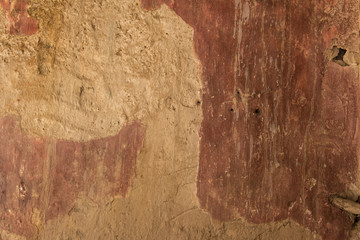 abandoned wall, cracked wall background texture, old wall