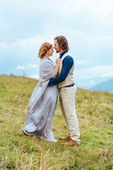 Wedding above Lake Thun, Switzerland