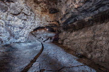 Lava Tube just north of the Kona Airport on Hawaii's Big Island