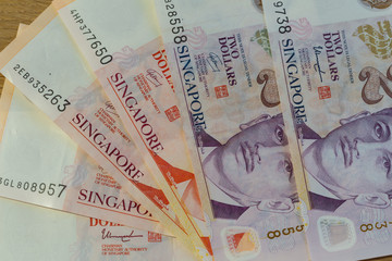 Singapore money / dollar