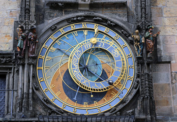 astronomical clock in Prague