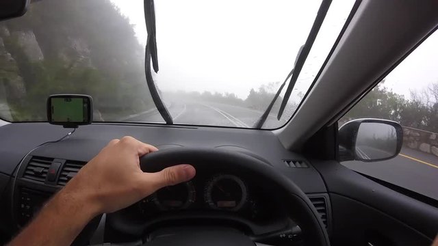 Rainy Car Ride