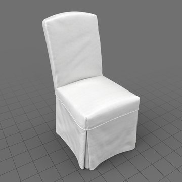 Transitional dining chair