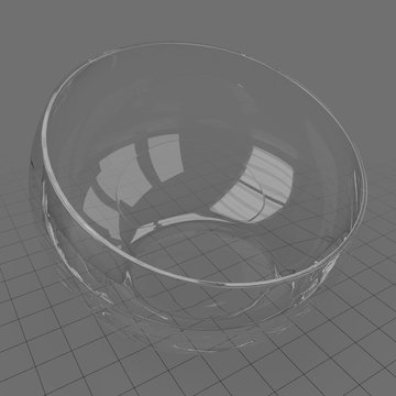 Table terrarium empty