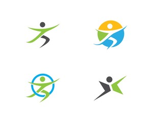 Healthy Life Logo template